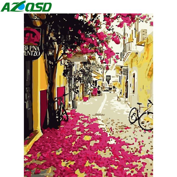 azqsd painting by number canvas kits street unframe diy decor for home pictures by numbers scenery handpainted gift
azqsd painting by number canvas kits street unframe diy decor for home pictures by numbers scenery handpainted gift