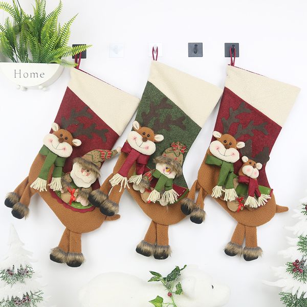 christmas socks gift bag christmas decorations santa claus pendant tree decoration christmas candy bag
christmas socks gift bag christmas decorations santa claus pendant tree decoration christmas candy bag
