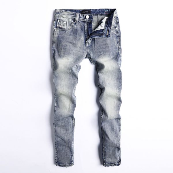 vintage classical jeans men light blue straight fit ripped jeans simple denim pants fashoin cotton mens big size 29-40
vintage classical jeans men light blue straight fit ripped jeans simple denim pants fashoin cotton mens big size 29-40