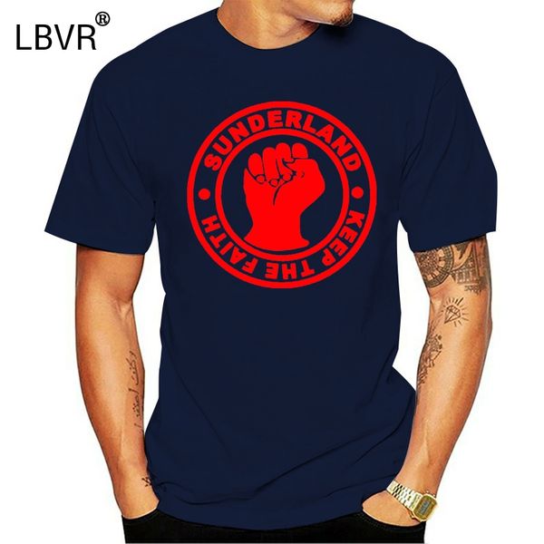 sunderland keep the faith football t shirt (add size and colour from menu