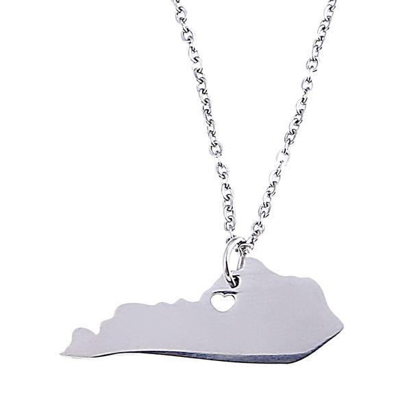 stainless steel silver color map of kentucky pendant necklace minnesota map chain jewelry
stainless steel silver color map of kentucky pendant necklace minnesota map chain jewelry