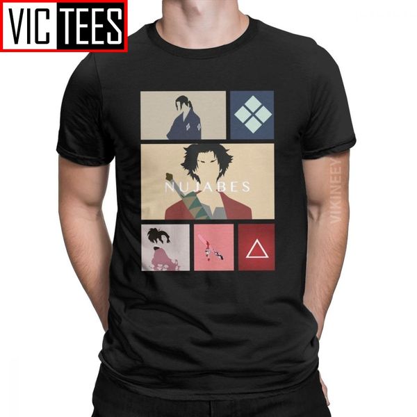 men's tshirt samurai champloo vintage pure cotton anime manga tshirt round neck
men's tshirt samurai champloo vintage pure cotton anime manga tshirt round neck