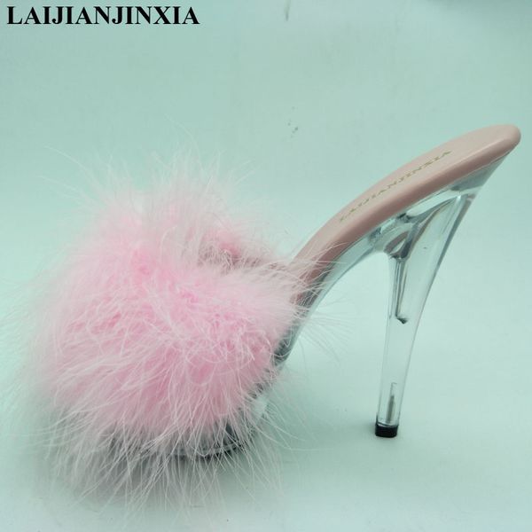 laijianjinxia new summer women slippers party shoes clear heels ladies shoes real image plus size 46 nightclub sexy, Black
laijianjinxia new summer women slippers party shoes clear heels ladies shoes real image plus size 46 nightclub sexy, Black
