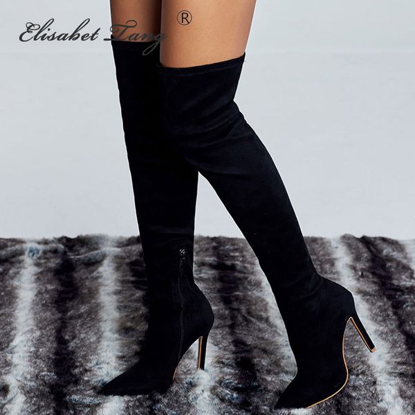 elisabet tang slim thigh high boots new over-the-knee boots 2020 women knee-high female winter shoes warm women shoe, Black
elisabet tang slim thigh high boots new over-the-knee boots 2020 women knee-high female winter shoes warm women shoe, Black