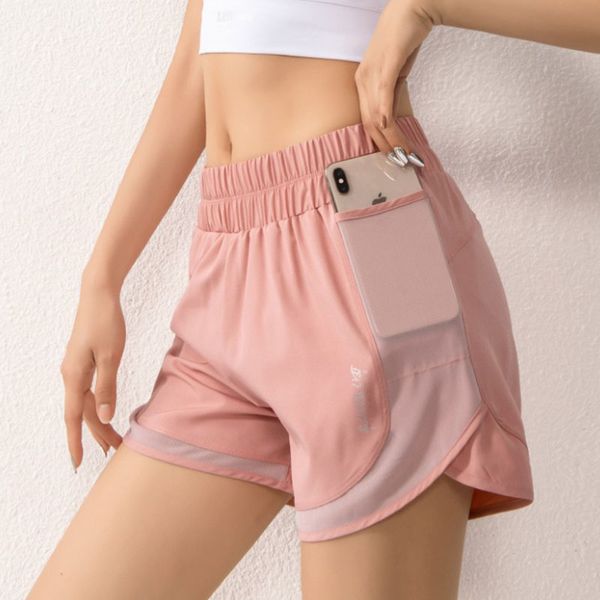 women's shorts women sport with pockets 2 in 1 running mesh quick drying fitness, White;black
women's shorts women sport with pockets 2 in 1 running mesh quick drying fitness, White;black