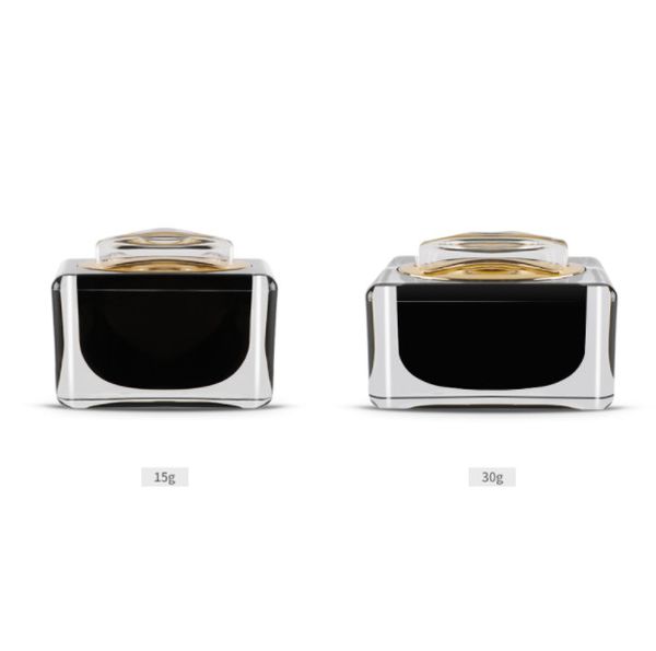 storage bottles & jars 2021 100pcs 15g 30g black acrylic cream jar empty cosmetic bottle container square
storage bottles & jars 2021 100pcs 15g 30g black acrylic cream jar empty cosmetic bottle container square