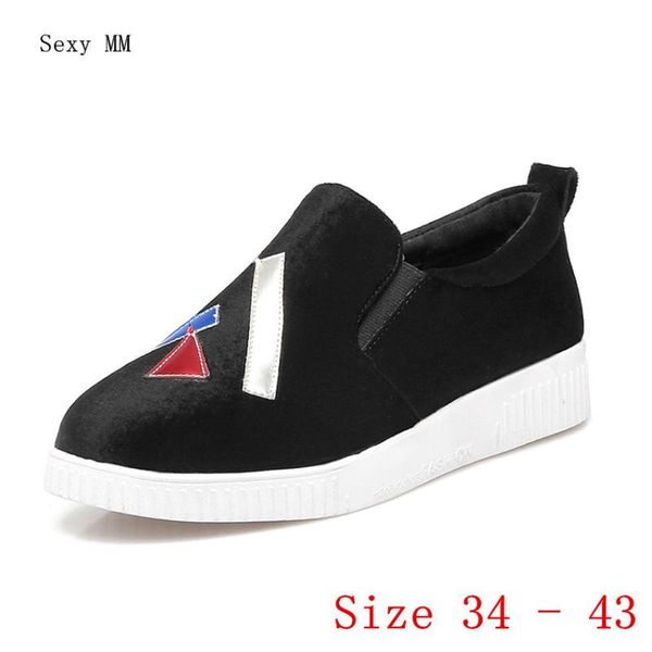 slip on shoes flat platform women oxfords shoes loafers flats woman casual plus size 34 - 40 41 42 43, Black
slip on shoes flat platform women oxfords shoes loafers flats woman casual plus size 34 - 40 41 42 43, Black