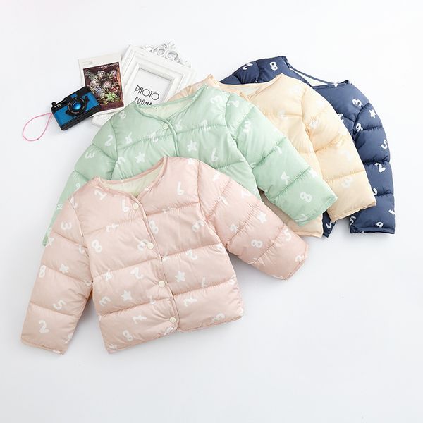 0-7 years old children's down coat liner baby boy autumn and winter warm cotton coat cartoon cute duck baby girl coat, Blue;gray
0-7 years old children's down coat liner baby boy autumn and winter warm cotton coat cartoon cute duck baby girl coat, Blue;gray