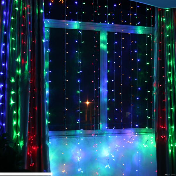 LED Holiday light 3x3m 6x3m 8x3m 10x3M 300 600 800 1000 Leds Curtain String Lights Garden Lamps For New Year Christmas Wedding Party Decora
LED Holiday light 3x3m 6x3m 8x3m 10x3M 300 600 800 1000 Leds Curtain String Lights Garden Lamps For New Year Christmas Wedding Party Decora