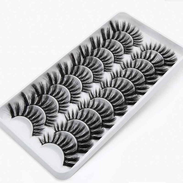 false eyelashes 10 pairs natural fake lashes long makeup 3d mink eyelash extension for beauty
false eyelashes 10 pairs natural fake lashes long makeup 3d mink eyelash extension for beauty
