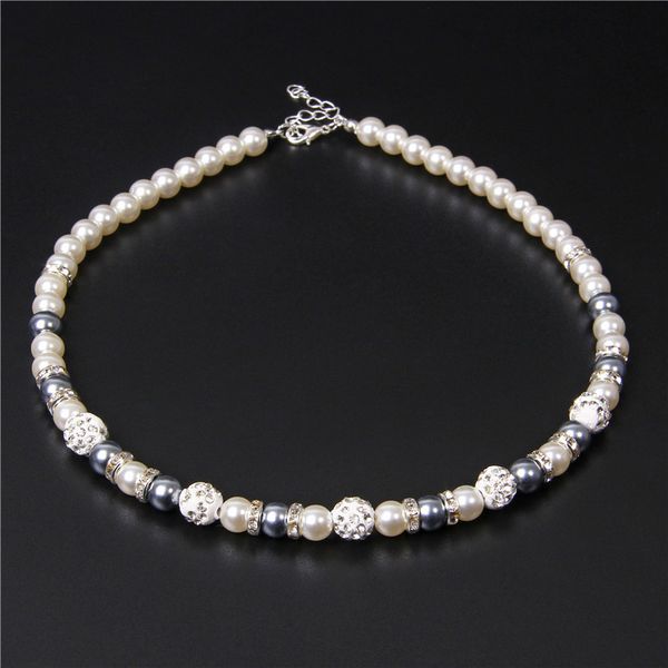 natural shell mother pearl necklace for women jewelry wedding bridal rhinestone gray purple shell beads chockers felmale gifts, Silver
natural shell mother pearl necklace for women jewelry wedding bridal rhinestone gray purple shell beads chockers felmale gifts, Silver