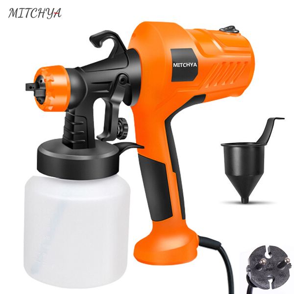 mitchya professional paint gun mini spray gun high power 400w 800ml flow control cars electric spray for painting
mitchya professional paint gun mini spray gun high power 400w 800ml flow control cars electric spray for painting