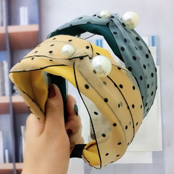 hair accessories headbands for women pearl chiffon wave dot wide side band lady girls headband hairwear hoop
hair accessories headbands for women pearl chiffon wave dot wide side band lady girls headband hairwear hoop