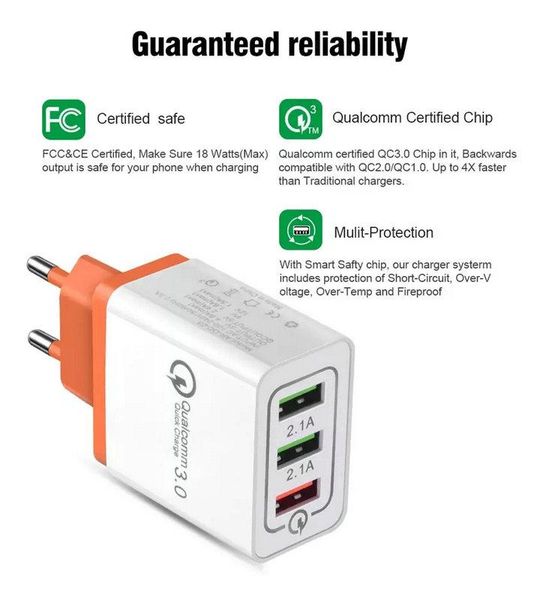 cgjxsquick charging qc 3 .0 smart fast adaptive charger 3 usb port mobile phone flash adapter us eu plug usb charger for xiaomi samsung huaw
cgjxsquick charging qc 3 .0 smart fast adaptive charger 3 usb port mobile phone flash adapter us eu plug usb charger for xiaomi samsung huaw