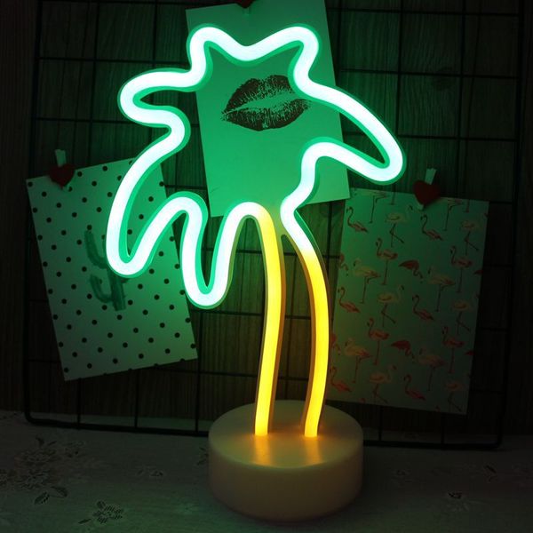 Coconut trees neon sign LED Lights Handmade Visual art Bedroom Bar Party Christmas Removable Wall Desktop Dual purpose
Coconut trees neon sign LED Lights Handmade Visual art Bedroom Bar Party Christmas Removable Wall Desktop Dual purpose