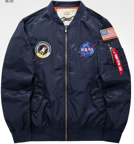 new pilot jacket coat thin or thick bomber ma1 men bomber jackets nasa embroidery baseball coats men cotton-padded clothes m-5xl, Black;brown
new pilot jacket coat thin or thick bomber ma1 men bomber jackets nasa embroidery baseball coats men cotton-padded clothes m-5xl, Black;brown