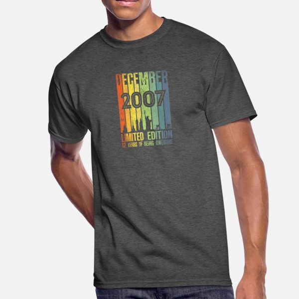 december 2007 12 year old 2007 birth t shirt men designing short sleeve plus size 3xl male famous comical summer style original shirt
december 2007 12 year old 2007 birth t shirt men designing short sleeve plus size 3xl male famous comical summer style original shirt