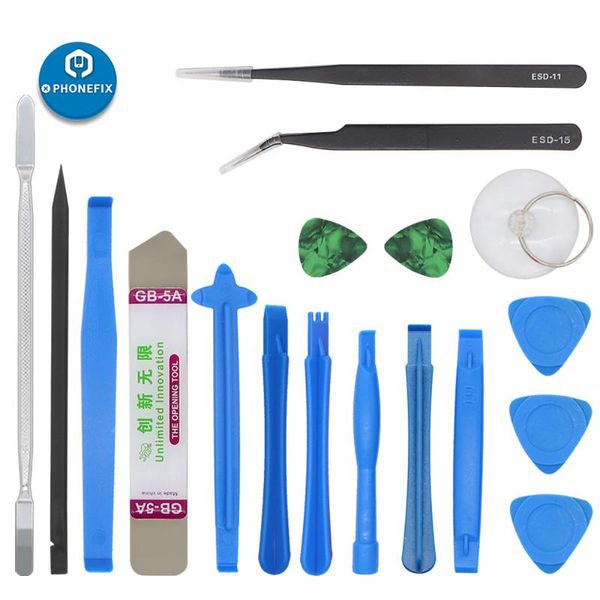 18 in 1 cell phones lcd screen opening prying tool mobile phone repair tool kit anti-static precision tweezers for tablet
18 in 1 cell phones lcd screen opening prying tool mobile phone repair tool kit anti-static precision tweezers for tablet