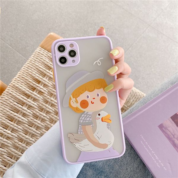 2020 girl duck phone case for iphone 11 pro max 7 8 plus max se 2020 cartoon soft cover transparent matte cases
2020 girl duck phone case for iphone 11 pro max 7 8 plus max se 2020 cartoon soft cover transparent matte cases