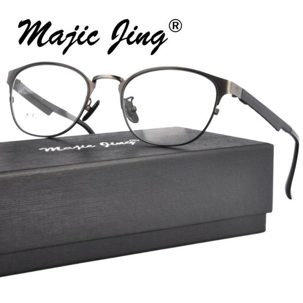magic jing stainless steel rx optical frames myopia eyewear eyeglasses full rim prescription spectacles 8330, Black
magic jing stainless steel rx optical frames myopia eyewear eyeglasses full rim prescription spectacles 8330, Black