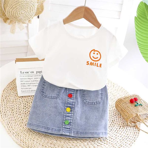hylkidhuose baby girls clothing sets 2020 summer infant clothes short sleeve t shirt denim skirt children kids vacation costume, White
hylkidhuose baby girls clothing sets 2020 summer infant clothes short sleeve t shirt denim skirt children kids vacation costume, White