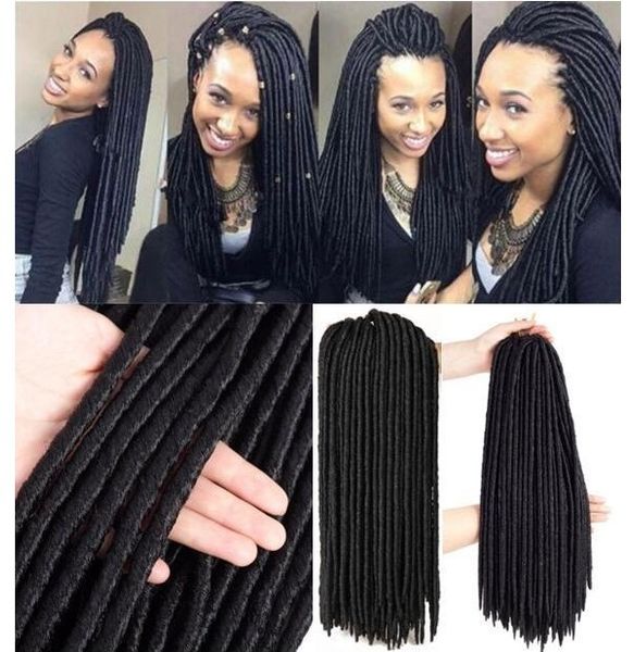 6 packs black color full head dreadlocks synthetic hair extensions crochet braids soft faux locks synthetic dreadlocks express shiping
6 packs black color full head dreadlocks synthetic hair extensions crochet braids soft faux locks synthetic dreadlocks express shiping
