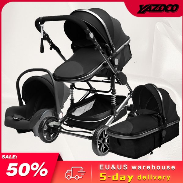 luxury 3 in 1 baby stroller portable high landscape gold black baby carriage folding multifunctional newborn carrinho de bebe
luxury 3 in 1 baby stroller portable high landscape gold black baby carriage folding multifunctional newborn carrinho de bebe