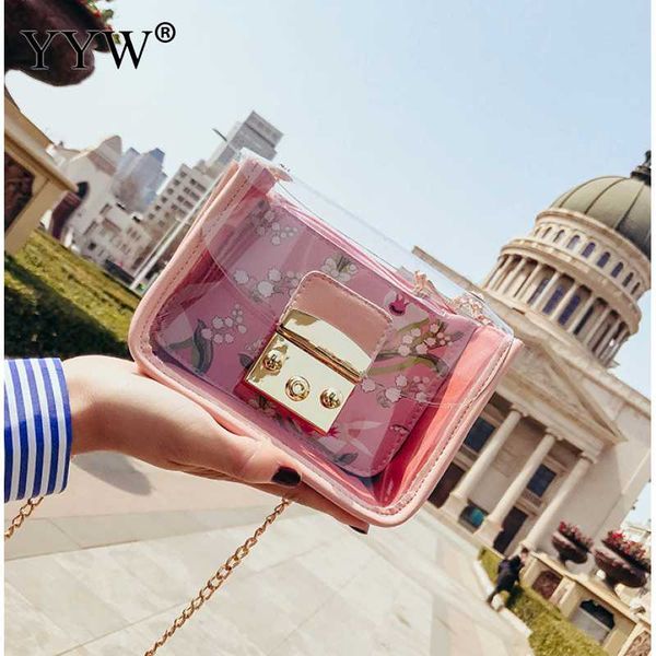 transparent flower 2 pcs jelly crossbody bag for women small bolsa feminina box bag summer easy matching crossbody chain
transparent flower 2 pcs jelly crossbody bag for women small bolsa feminina box bag summer easy matching crossbody chain