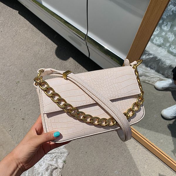 vintage alligator pattern flap bags for women 2020 new fashion female baguette crossbody bags pu leather ladies handbag designer
vintage alligator pattern flap bags for women 2020 new fashion female baguette crossbody bags pu leather ladies handbag designer
