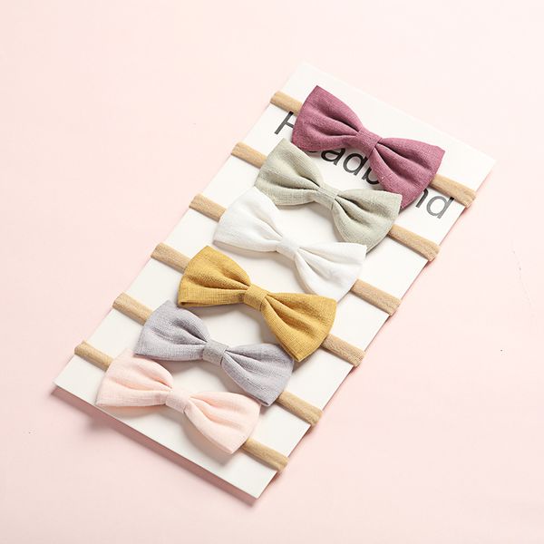 6pcs/lot hair bows baby girls headband nylon headbands linen fabric hairband for kids newborn spring hair accessories lovely, Slivery;white
6pcs/lot hair bows baby girls headband nylon headbands linen fabric hairband for kids newborn spring hair accessories lovely, Slivery;white