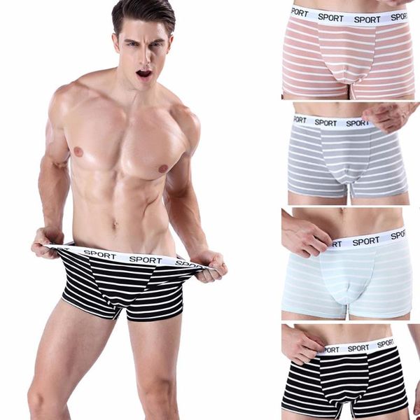 mens briefs stretch breathable panties swimming trunks striped knickers shorts men underwear men's breathable panties male, Black;white
mens briefs stretch breathable panties swimming trunks striped knickers shorts men underwear men's breathable panties male, Black;white