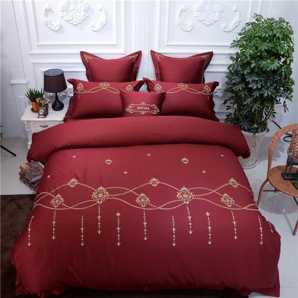 42 4/7pcs luxury wedding royal bedding sets king size bed set egyptian cotton bedsheet duvet cover /pillowcases
42 4/7pcs luxury wedding royal bedding sets king size bed set egyptian cotton bedsheet duvet cover /pillowcases