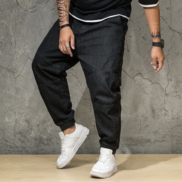men's jeans japanese style fashion jogger black color streetwear punk pants hip hop men slim fit cargo homme, Blue
men's jeans japanese style fashion jogger black color streetwear punk pants hip hop men slim fit cargo homme, Blue