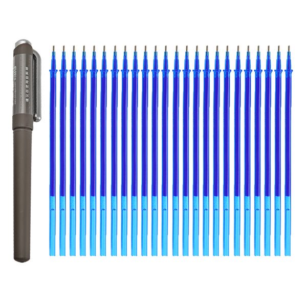 20 pcs/set erasable pen refill for office 0.5mm signature gel erasable pen blue/black ink rods school stationery writing tools
20 pcs/set erasable pen refill for office 0.5mm signature gel erasable pen blue/black ink rods school stationery writing tools