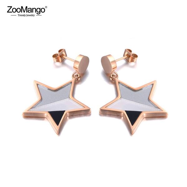 zoomango original titanium stainless steel trendy star earrings office/career black/gray acrylic ear jewelry for women ze19153, Golden;silver
zoomango original titanium stainless steel trendy star earrings office/career black/gray acrylic ear jewelry for women ze19153, Golden;silver