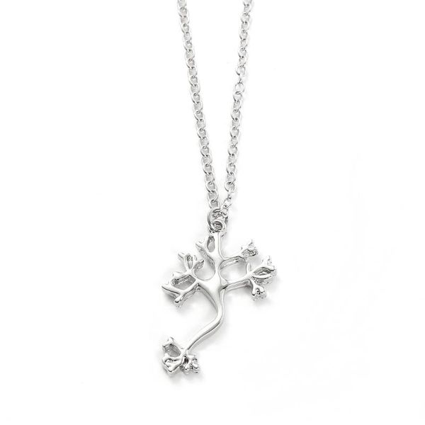 pendant necklaces 2021 fashion neuron science jewelry hippie chic brain nerve cell necklace for women, Silver
pendant necklaces 2021 fashion neuron science jewelry hippie chic brain nerve cell necklace for women, Silver