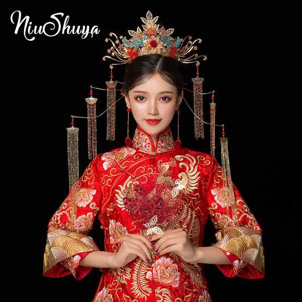 niushuya урожай китайский стиль классический jewelry традиционный свадебный головной убор свадебные прически аксессуары золочение coronet го, Golden;silver
niushuya урожай китайский стиль классический jewelry традиционный свадебный головной убор свадебные прически аксессуары золочение coronet го, Golden;silver
