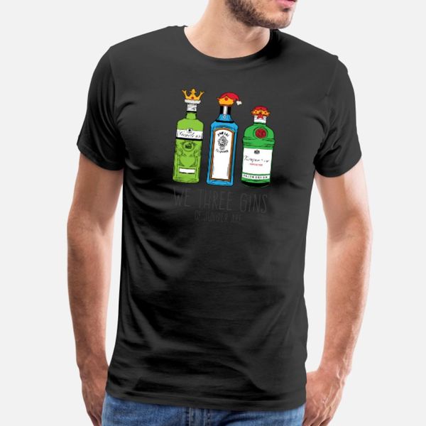 we three gins 3 kings gin funny christmas t shirt men print 100% cotton o neck original anti-wrinkle basic spring autumn trend shirt
we three gins 3 kings gin funny christmas t shirt men print 100% cotton o neck original anti-wrinkle basic spring autumn trend shirt