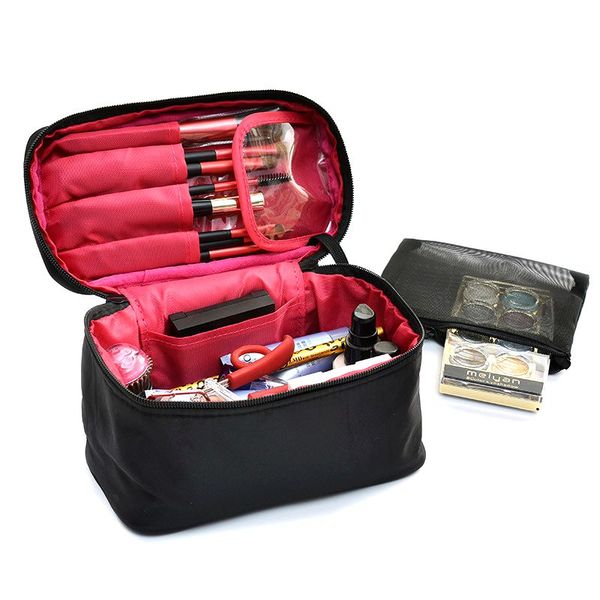 women travel makeup bag professional zipper cosmetic case make up bath organizer storage pouch toiletry wash beauty kit bath box
women travel makeup bag professional zipper cosmetic case make up bath organizer storage pouch toiletry wash beauty kit bath box