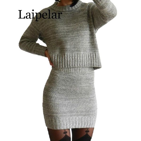 2020 winter 2 pieces sweater dress set women long sleeve office wear casual gray pullover knitted dresses clothing suit
2020 winter 2 pieces sweater dress set women long sleeve office wear casual gray pullover knitted dresses clothing suit