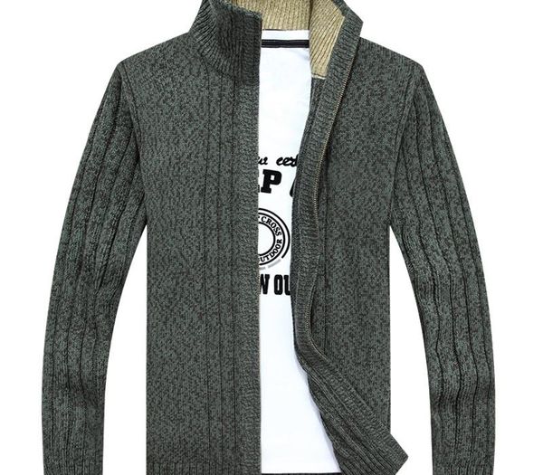 mantlconx new men's sweaters autumn winter warm thick cardigan coats mens zipper sweaters male casual solid color knitwear brand, White;black
mantlconx new men's sweaters autumn winter warm thick cardigan coats mens zipper sweaters male casual solid color knitwear brand, White;black
