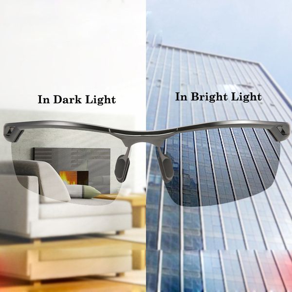 aluminum magnesium men's pchromic polarized sunglasses for drivers male safety fishing driving uv400 brand designer glasses, White;black
aluminum magnesium men's pchromic polarized sunglasses for drivers male safety fishing driving uv400 brand designer glasses, White;black