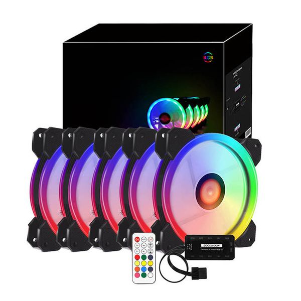 fans & coolings cooler rgb fan computer case pc cooling adjust led 120mm quiet + ir remote cpu
fans & coolings cooler rgb fan computer case pc cooling adjust led 120mm quiet + ir remote cpu