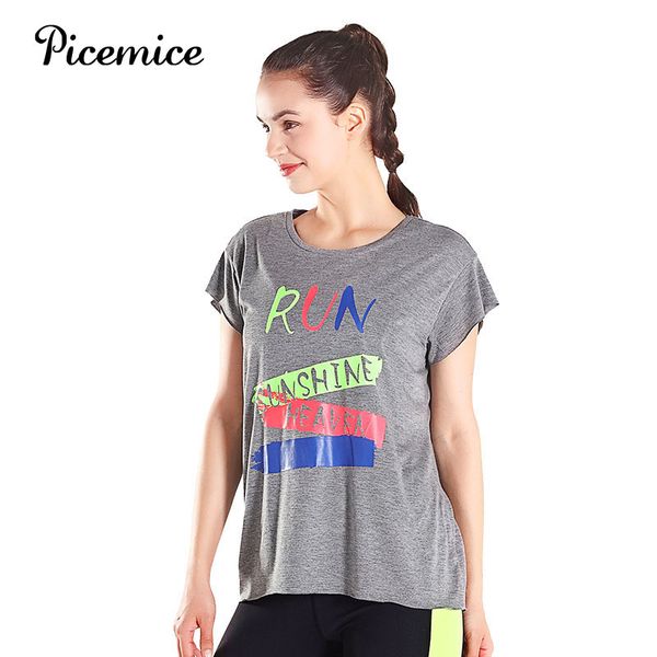 picemice quick dry sports fitness t-shirt women gym short sleeve elastic workout sportswear running shirts yoga clothing, White;red
picemice quick dry sports fitness t-shirt women gym short sleeve elastic workout sportswear running shirts yoga clothing, White;red
