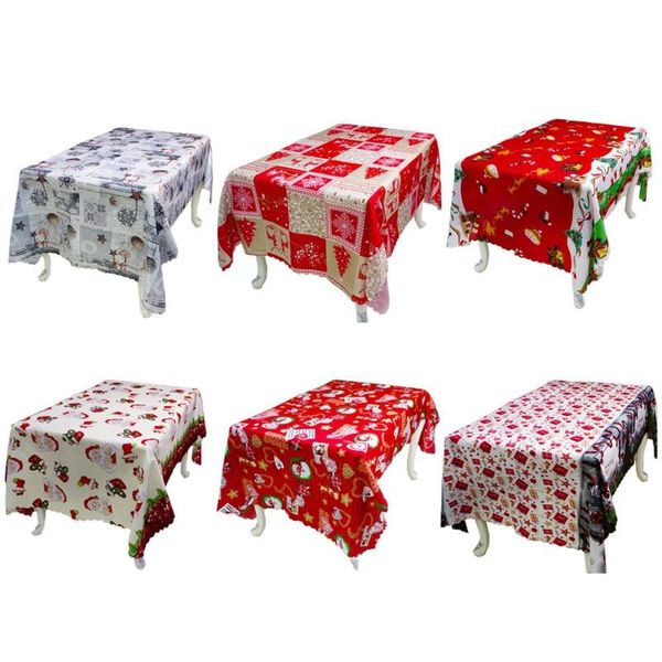 table cloth 1pc 150x220cm christmas dinner party year printed rectangle tablecloth cover decorations
table cloth 1pc 150x220cm christmas dinner party year printed rectangle tablecloth cover decorations