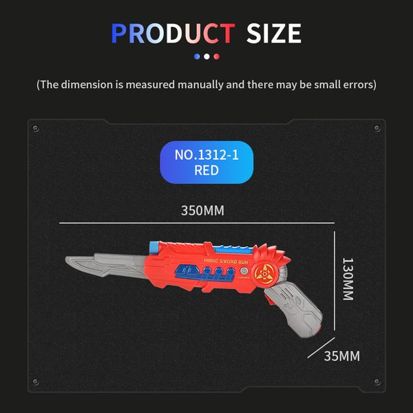 children's deformation gun, telescopic design, multi-player interactive games, light and sound, soft bullets, bring babies different ex
children's deformation gun, telescopic design, multi-player interactive games, light and sound, soft bullets, bring babies different ex