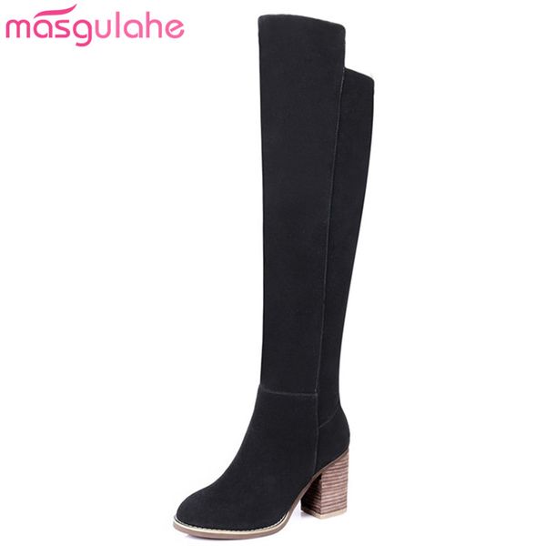 masgulahe 2020 autumn winter boots women over the knee boots round toe thigh high zip thick high heels suede leather, Black
masgulahe 2020 autumn winter boots women over the knee boots round toe thigh high zip thick high heels suede leather, Black
