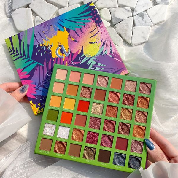 42 color eyeshadow palette cosmetics pearlescent makeup bling shimmering matte eye shadow palete
42 color eyeshadow palette cosmetics pearlescent makeup bling shimmering matte eye shadow palete