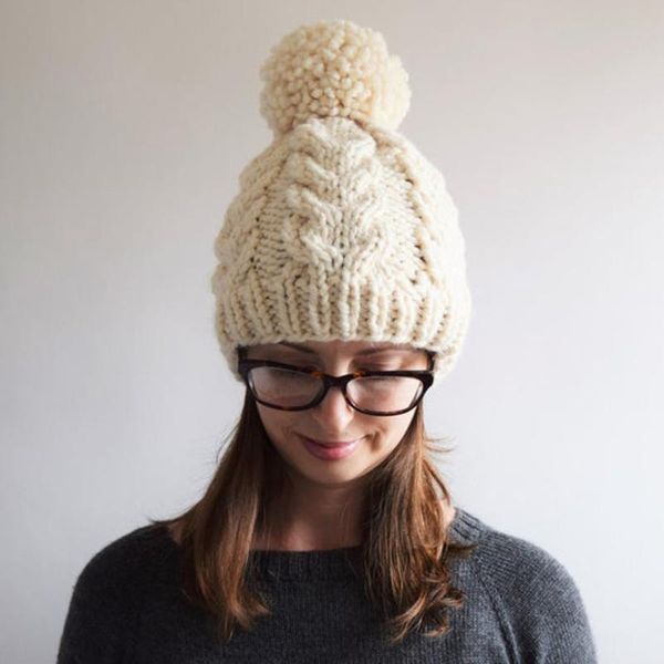 hat women's fashion keep warm winter hats knitted wool hemming hat plush twist knitted wool soft cold-proof ball ladies, Blue;gray
hat women's fashion keep warm winter hats knitted wool hemming hat plush twist knitted wool soft cold-proof ball ladies, Blue;gray