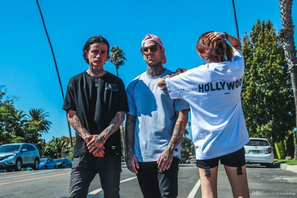 2019 summer handsome white men hip-hop loose fit stripe mens print personality designer o -neck short sleeves cotton poplife high quality, White;black
2019 summer handsome white men hip-hop loose fit stripe mens print personality designer o -neck short sleeves cotton poplife high quality, White;black